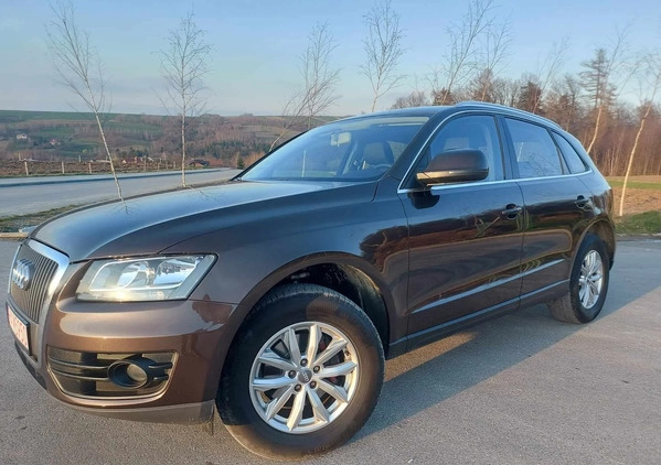 Audi Q5 cena 64500 przebieg: 154000, rok produkcji 2011 z Kozienice małe 379